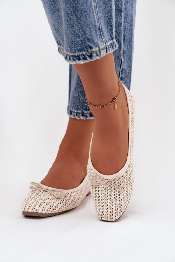 beige Ballet flats model 220684 Step in style