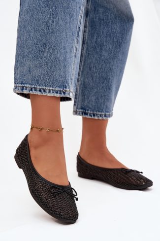 black Ballet flats model 220685 Step in style