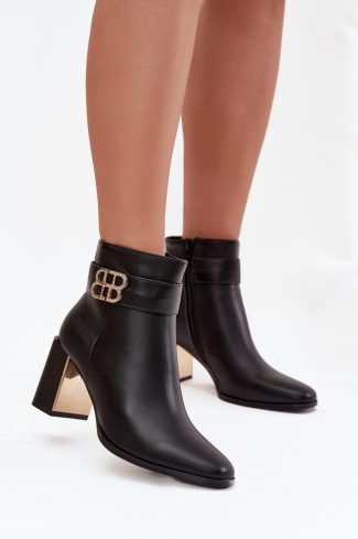 black Heel boots model 220694 Step in style