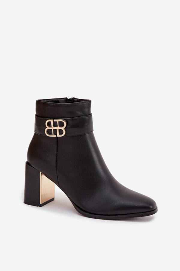 black Heel boots model 220694 Step in style