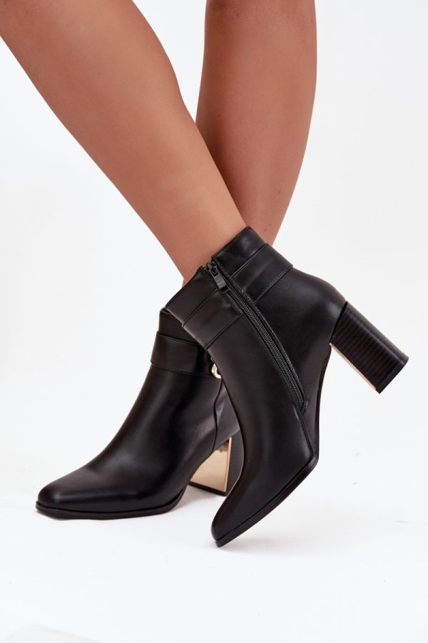 black Heel boots model 220694 Step in style