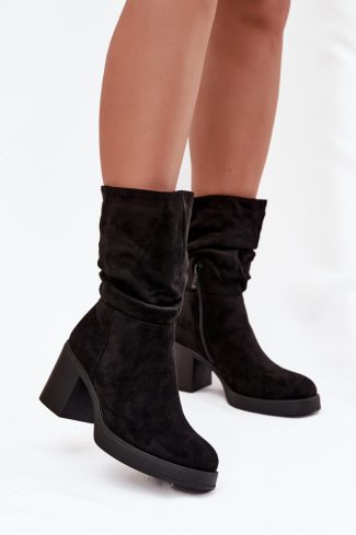 black Heel boots model 220695 Step in style