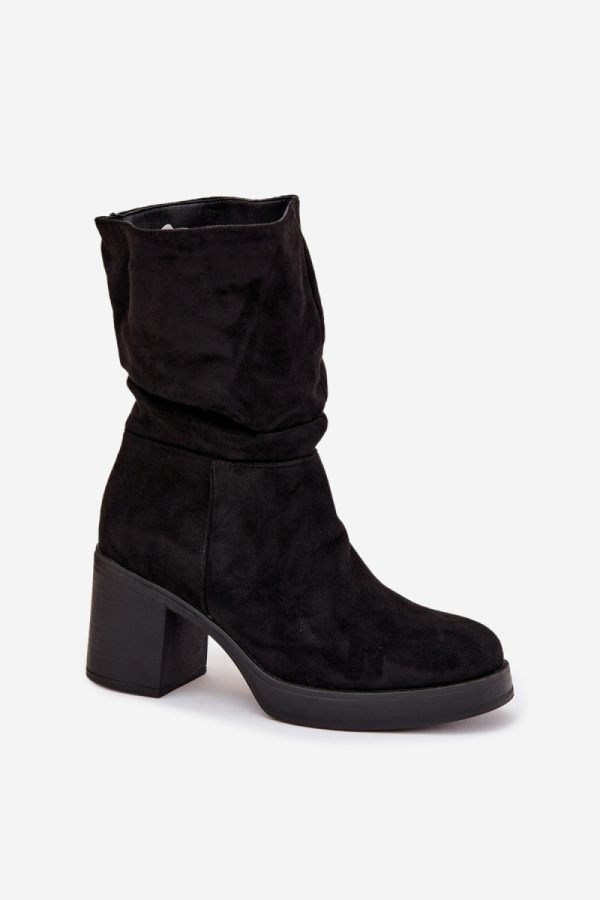 black Heel boots model 220695 Step in style
