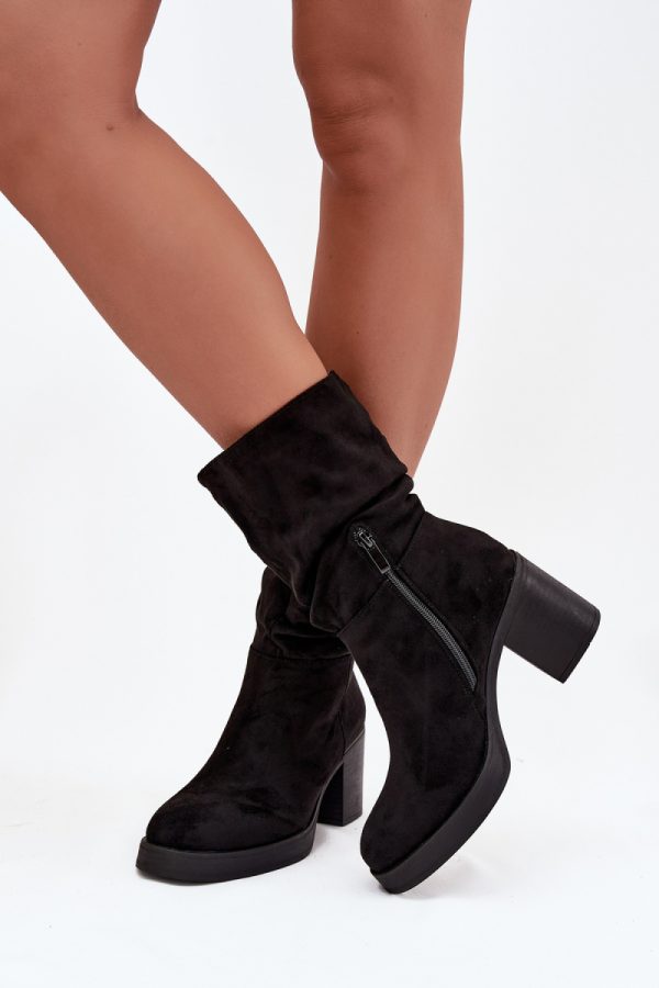 black Heel boots model 220695 Step in style