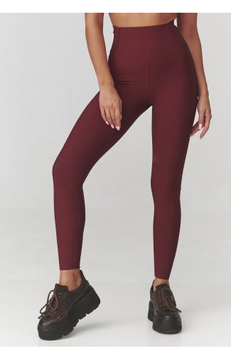 1101806 Red Long Leggings in Leggings with Spandex and Polyamide