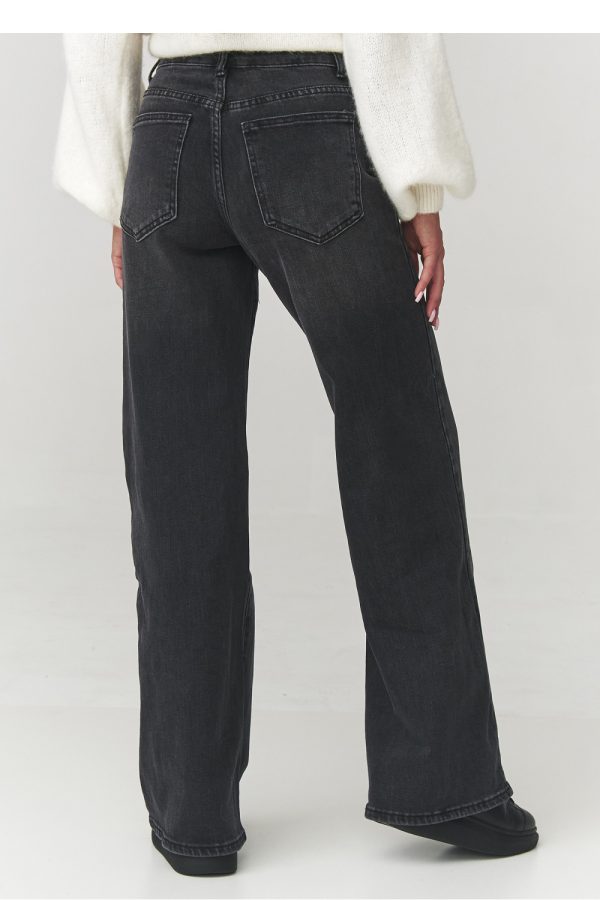Black Jeans in Pants, Trousers, Shorts with Cotton, Spandex, Polyester and Viscose
