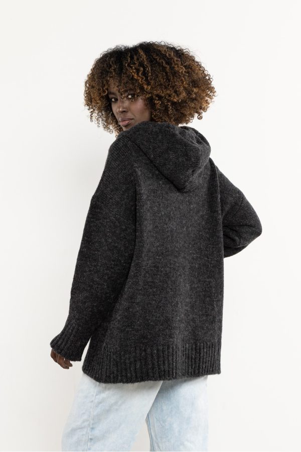 Grey Jumper in Sweaters, Pullovers, Jumpers, Turtlenecks, Boleros, Shrugs with Acrylic, Spandex, Polyamide, Polyester and Wool