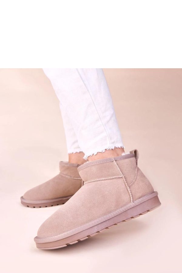 Grey Snow Boots...Fabric, Footbed and Platform Height
