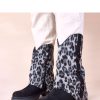 Black Boots in Women`s Ankle Boots & Booties with Fabric, Footbed, Upper Height and Heel Height