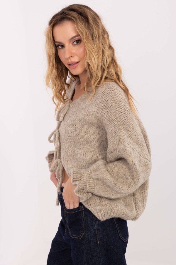 beige Cardigan model 221067 Italy Moda