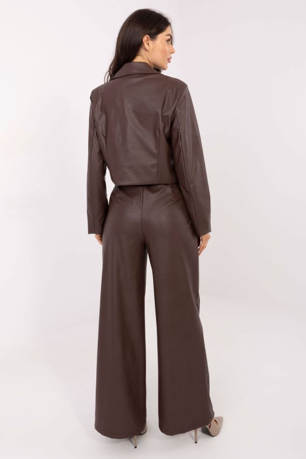 brown Jacket model 221085 Italy Moda