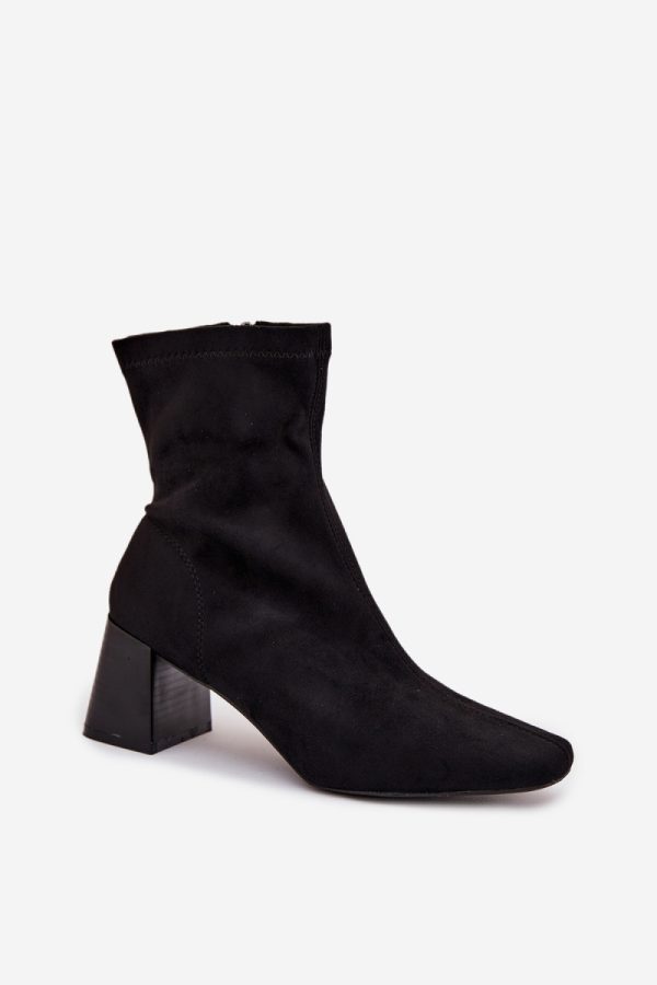 black Heel boots model 221123 Step in style