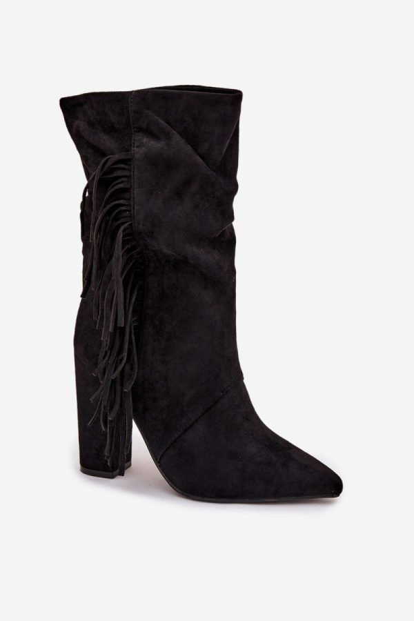 black Heel boots model 221127 Step in style