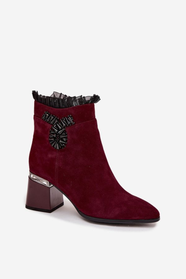 red Heel boots model 221134 Step in style