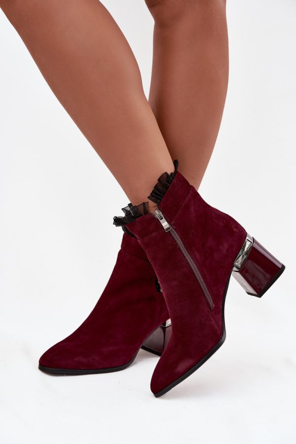 red Heel boots model 221134 Step in style