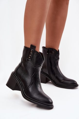 black Heel boots model 221135 Step in style