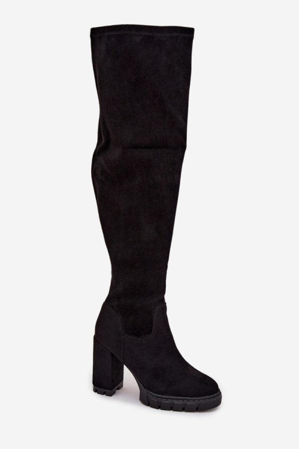 black Heel boots model 221155 Step in style