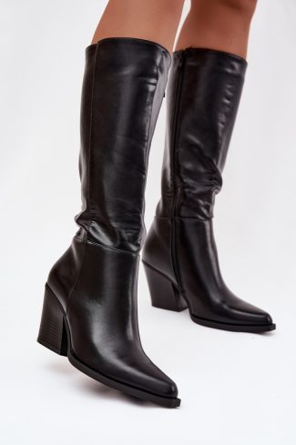 black Heel boots model 221156 Step in style