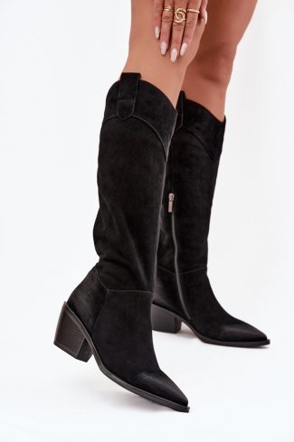 black Heel boots model 221160 Step in style
