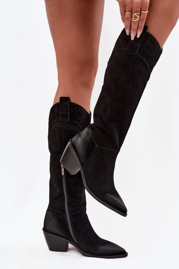 black Heel boots model 221160 Step in style