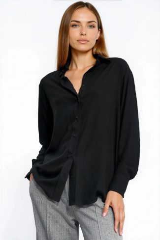 black Long sleeve shirt model 221217 Nife