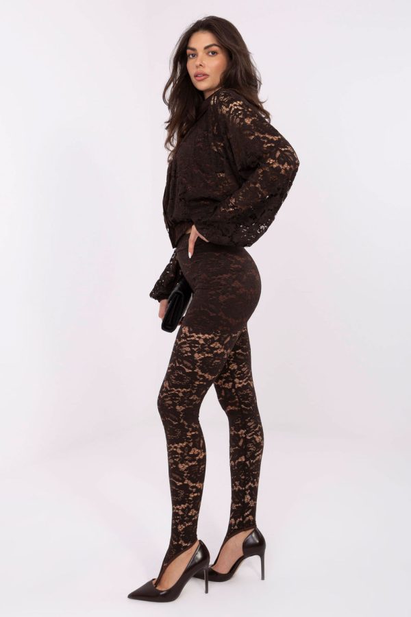 brown Long sleeve shirt model 221294 Italy Moda