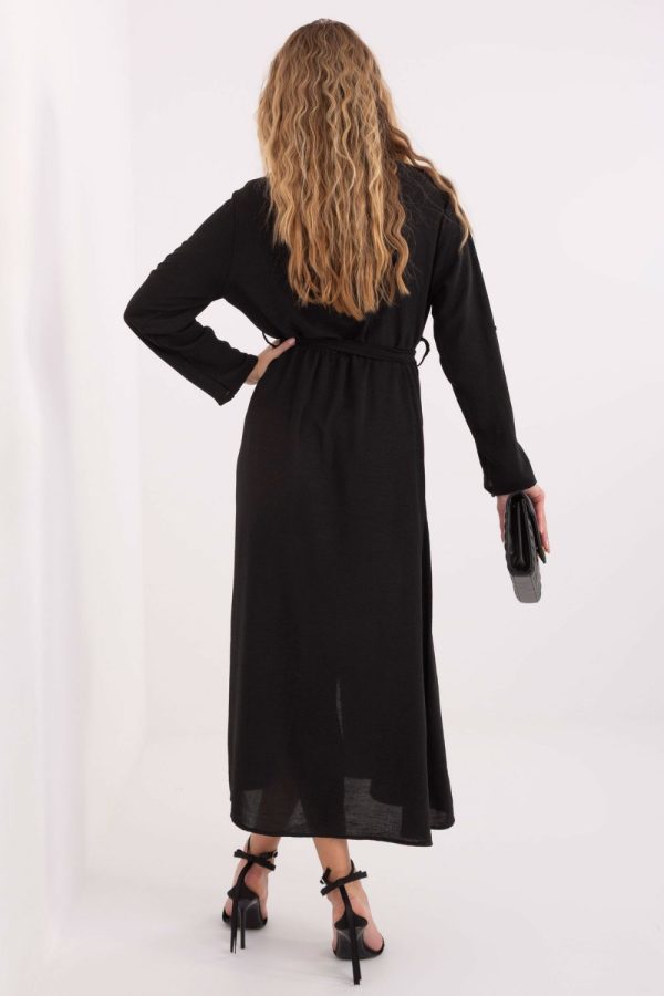 Black Daydress in Day Dresses of Spandex, Polyester and Viscose for Adult Women from Oomph! 221283