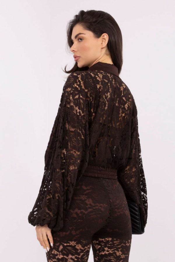 brown Long sleeve shirt model 221294 Italy Moda