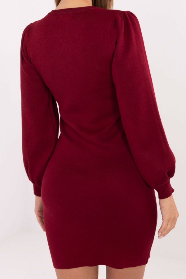 Red Daydress in Day Dresses with Polyester and Viscose