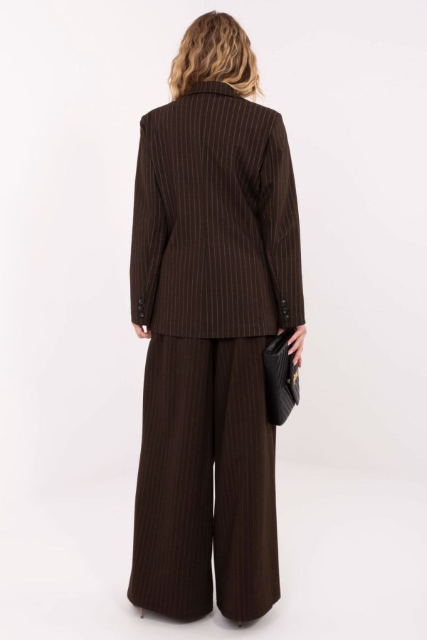 Brown Jacket in Jackets, Vests For Women with Spandex, Nylon, Polyester and Viscose