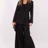 1103945 Black Jacket in Jackets, Vests For Women with Spandex, Nylon, Polyester and Viscose