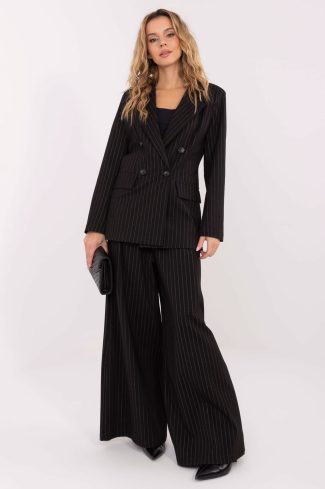 Black Jacket in Jackets, Vests For Women with Spandex, Nylon, Polyester and Viscose