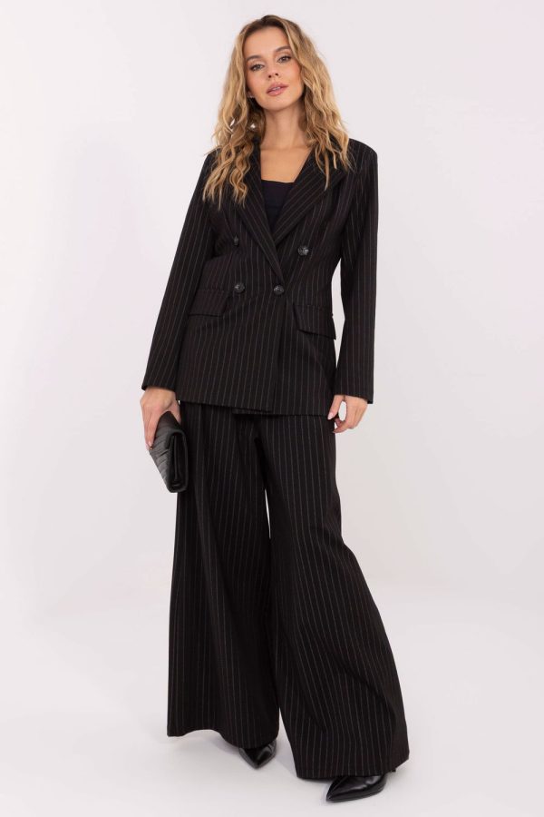 Black Jacket in Jackets, Vests For Women with Spandex, Nylon, Polyester and Viscose
