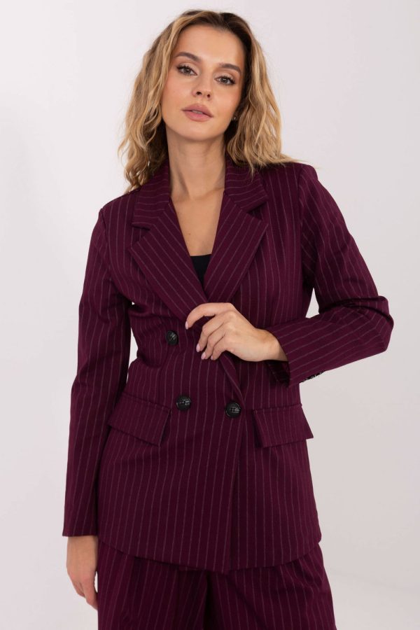 Red Jacket in Jackets, Vests For Women with Spandex, Nylon, Polyester and Viscose