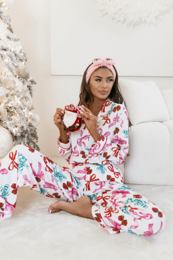 Multicolor Pyjama in Women`s Pyjamas, Sleepwear Sets with Spandex and Viscose