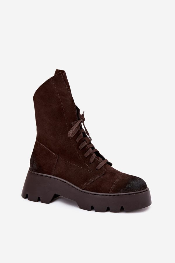 brown Bootie model 221515 Step in style