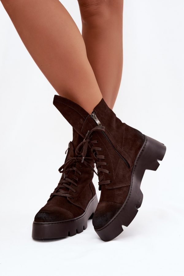 brown Bootie model 221515 Step in style