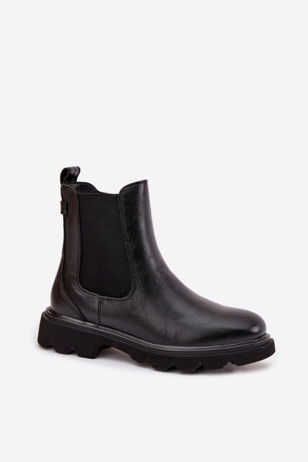 Black Jodhpur Boot in Women`s Ankle Boots & Booties with Fabric, Warmers, Footbed, Upper Height and Heel Height