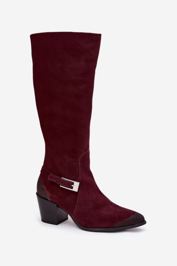 red Heel boots model 221524 Step in style