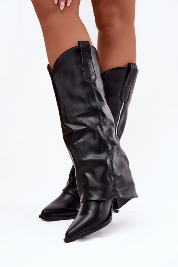 black Heel boots model 221525 Step in style