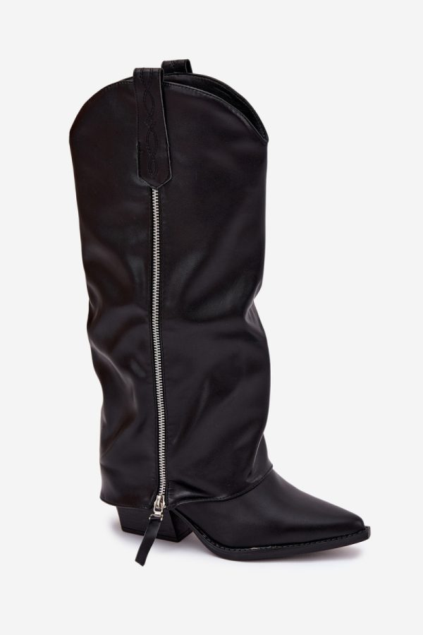 black Heel boots model 221525 Step in style