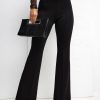 Black Tracksuit Trousers in Pants, Trousers, Shorts with Spandex and Viscose