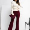 Red Tracksuit Trousers in Pants, Trousers, Shorts with Spandex and Viscose