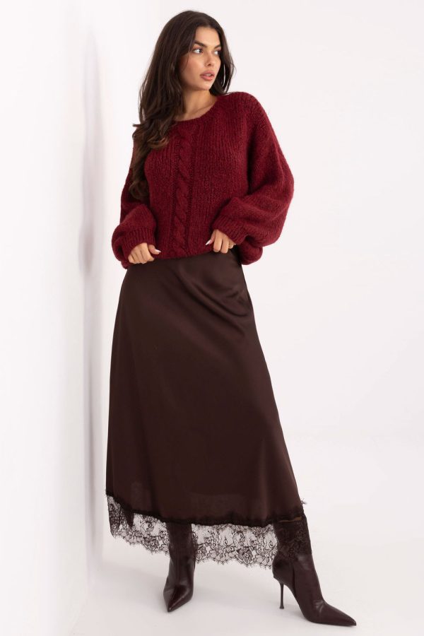 red Jumper model 221582 Italy Moda