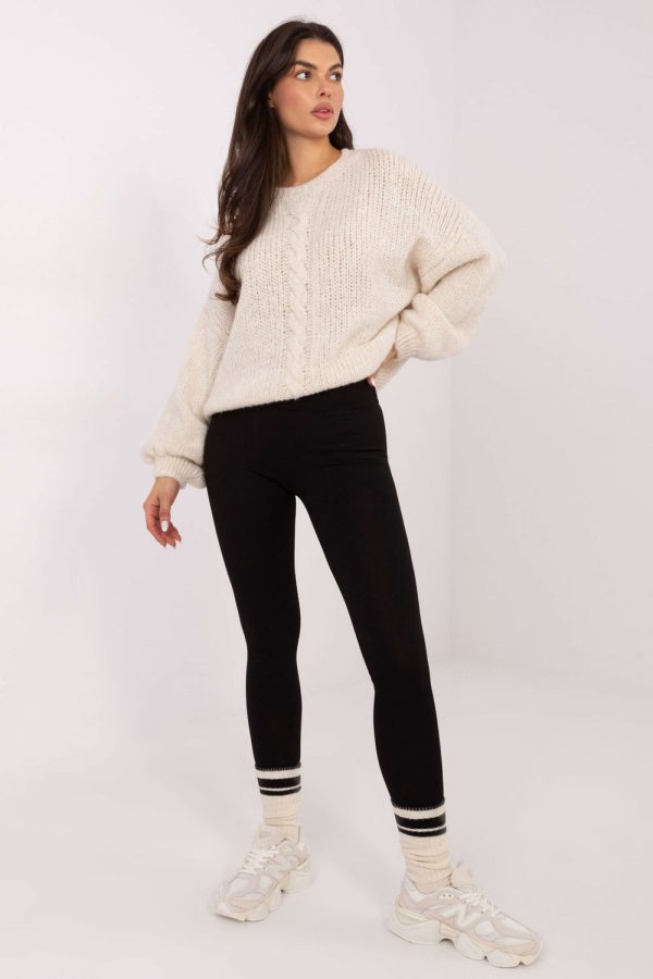 beige Jumper model 221583 Italy Moda
