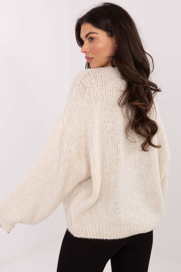 beige Jumper model 221583 Italy Moda