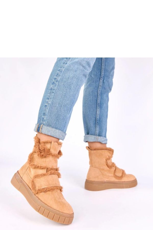 Brown Boots....Fabric, Warmers, Footbed, Upper Height and Platform Height