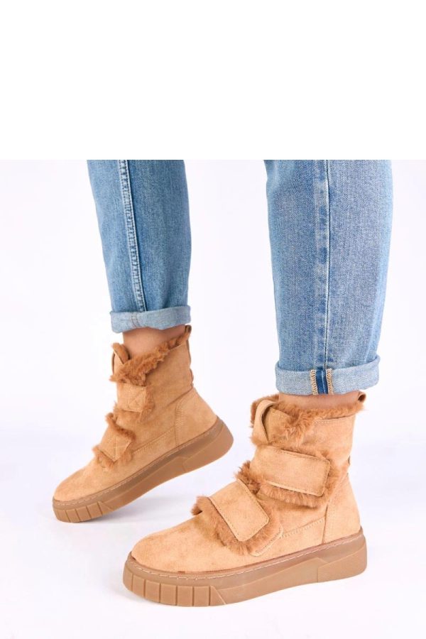 Brown Boots....Fabric, Warmers, Footbed, Upper Height and Platform Height