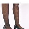 Black Block Heel Pumps....Fabric, Footbed and Heel Height
