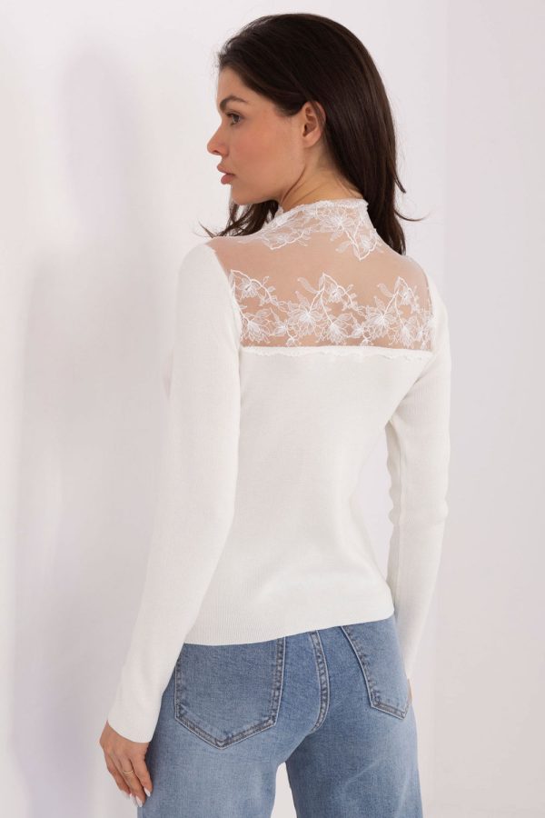 Beige Blouse in Women`s Blouses, Tunics with Polyester and Viscose